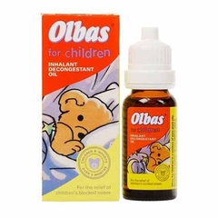 Tinh dầu Olbas trị ngẹt mũi cho trẻ từ 3 tháng tuổi