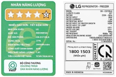 Tủ lạnh LG Inverter 374 lít GN-D372BLA