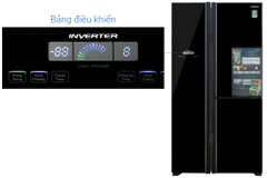 Tủ lạnh Hitachi Inverter 600 lít R-FM800PGV2 GBK