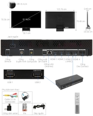 Smart Tivi QLED Samsung 4K 55 inch QA55Q95T Model 2020