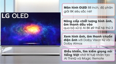 Smart Tivi OLED LG 8K 77 inch 77ZXPTA Model 2020