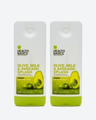Bộ: 2 Sữa Tắm Olive, Sữa & Bơ 400ml