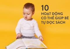 6 Hoạt động có thể giúp bé tự đọc sách