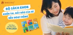 Sách ehon khiến tai mắt não của bé đều phải hoạt động