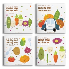 Bộ Ehon 4 cuốn - Tớ là em bé ngoan