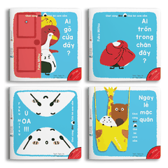 Bộ sách 4 cuốn - Chơi Cùng Giri - Chú Bé Cơm Nắm Phần 2