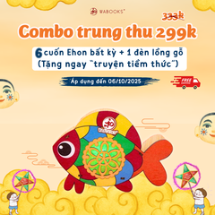 Combo 6 cuốn sách Ehon Phát Triển Tư Duy