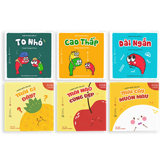 Combo 6 cuốn: Bộ Phép so sánh diệu kỳ + Bộ Vương quốc trái cây