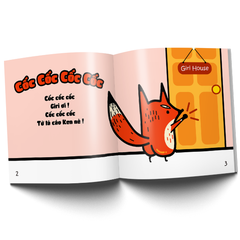 Ehon Âm Thanh Cáo Ken: Lộp bộp, lộp bộp