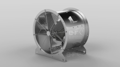 Quạt công nghiệp tròn inox 304 chất lượng cao QCN-IN
