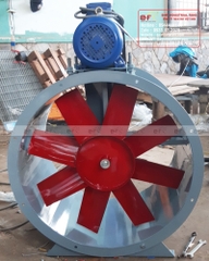 Quạt tròn gián tiếp hút bụi sơn, không khí ẩm, thông gió BHF-GT