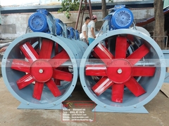 Quạt tròn gián tiếp hút bụi sơn, không khí ẩm, thông gió BHF-GT