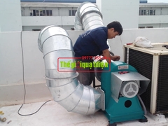 Ống gió nhôm nhúng chịu nhiệt (DÙNG ĐỂ HÚT KHÍ NÓNG)