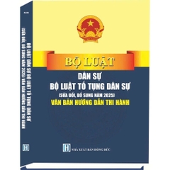 Combo 5 cuốn sách Bộ luật Hình sự, Bộ luật Tố tụng Hình sự, Bộ luật Dân sự & Bộ luật Tố tụng Dân sự, Luật Tố tụng Hành chính, Luật Tư pháp Người chưa thành niên & Hệ thống các văn bản hướng dẫn thi hành.