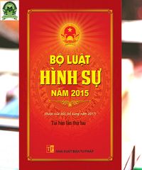 Sách Bộ Luật Hình Sự Năm 2015 (Sửa Đổi, Bổ Sung 2017)