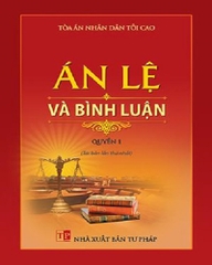 Bộ sách Án lệ và Bình luận