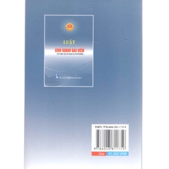Sách Luật Kinh Doanh Bảo Hiểm (có hiệu lực từ 01/01/2023)