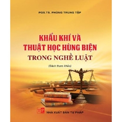 Sách - Khẩu khí và thuật học hùng biện trong nghề luật