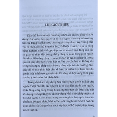 Sách - Thể chế về luật sư và hành nghề luật sư trong nhà nước pháp quyền