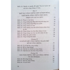 Sách - Luật Công Chứng Hiện Hành (Sửa Đổi, Bổ Sung Năm 2018)