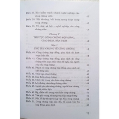 Sách - Luật Công Chứng Hiện Hành (Sửa Đổi, Bổ Sung Năm 2018)