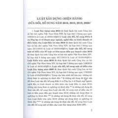 Sách - Luật Xây dựng (hiện hành) (sửa đổi, bổ sung năm 2016, 2018, 2019, 2020)