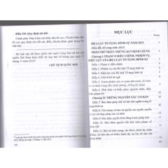 Sách - Bộ Luật Tố Tụng Hình Sự Năm 2015 Sửa Đổi, bổ sung năm 2021