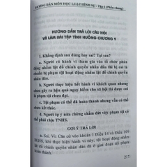Sách - Hướng dẫn môn học Luật hình sự (tập 1,2)