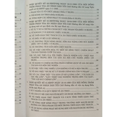 Sách -Hệ Thống Các Nghị Quyết Của Hội Đồng Thẩm Phán Tòa Án Nhân Dân Tối Cao Về Hình Sự, Tố Tụng Hình Sự Từ  1986 - 2023