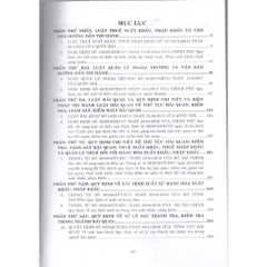 Sách - Quy định về thủ tục hải quan kiểm tra, giám sát hải quan, thuế xuất khẩu, thuế nhập khẩu và quản lý thuế