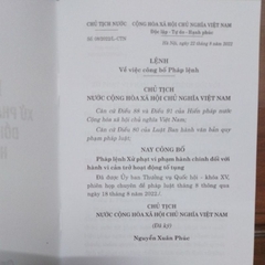 Sách - Pháp Lệnh Xử Phạt Vi Phạm Hành Chính Đối Với Hành Vi Cản Trở Hoạt Động Tố Tụng