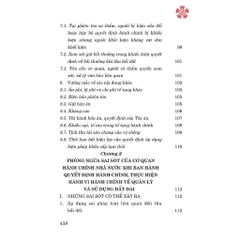 Sách - Giải quyết tranh chấp hành chính trong lĩnh vực quản lý đất đai - Phát hiện vi phạm và xử lý vướng mắc.