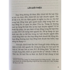 Sách - Áp Dụng Bộ Luật Dân Sự Và Luật Chuyên Ngành Trong Hợp Đồng ( Sách Chuyên Khảo )