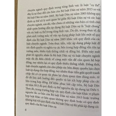 Sách - Áp Dụng Bộ Luật Dân Sự Và Luật Chuyên Ngành Trong Hợp Đồng ( Sách Chuyên Khảo )