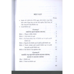 Sách - Luật Khiếu Nại (Hiện Hành)