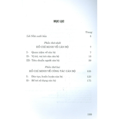 Sách - Hồ Chí Minh Về Cán Bộ Và Công Tác Cán Bộ