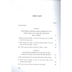Sách - Giáo Trình Kinh Tế Chính Trị Mác - Lênin (Dành Cho Bậc Đại Học Hệ Chuyên Lý Luận Chính Trị)