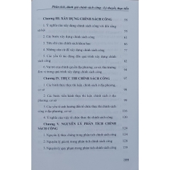 Sách - Phân Tích, Đánh Giá Chính Sách Công - Lý Thuyết, Thực Tiễn