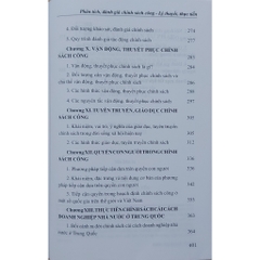 Sách - Phân Tích, Đánh Giá Chính Sách Công - Lý Thuyết, Thực Tiễn