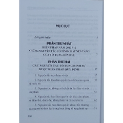 Sách - Các nguyên tắc hiến định trong tố tụng hình sự Việt Nam
