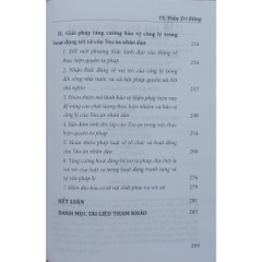 Sách - Bảo Vệ Công Lý Trong Hoạt Động Xét Xử Của Tòa Án Nhân Dân Ở Việt Nam Hiện Nay