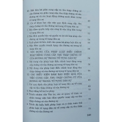 Sách - Cung Cấp, Thu Thập Chứng Cứ Của Đương Sự Trong Tố Tụng Dân Sự Việt Nam