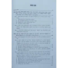 Sách - Nghiệp Vụ Công Tác Công Đoàn, Các Giải Pháp Đảm Bảo Việc Làm Bền Vững, Nâng Cao Mức Sống, Cải Thiện Điều Kiện LV