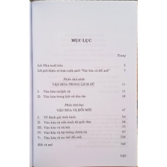 Sách - Văn Hóa Và Đổi Mới
