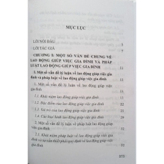 Sách - Pháp luật về lao động giúp việc gia đình ở Việt Nam