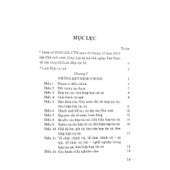 Sách - Luật Hợp Tác Xã (Hiện Hành)