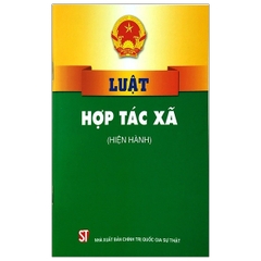 Sách - Luật Hợp Tác Xã (Hiện Hành)