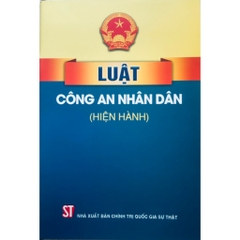 Sách - Luật Công An Nhân Dân (Hiện Hành)