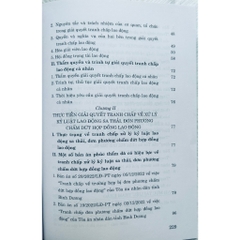 Sách - Quy định pháp luật và thực tiễn giải quyết các vụ án “Tranh chấp về xử lý kỷ luật sa thải, đơn phương chấm dứt