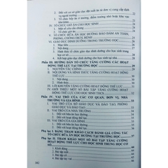 Sách - Tài liệu hướng dẫn phát triển giáo dục thể chất, thể thao và áp dụng những trò chơi dân gian trong nhà trường